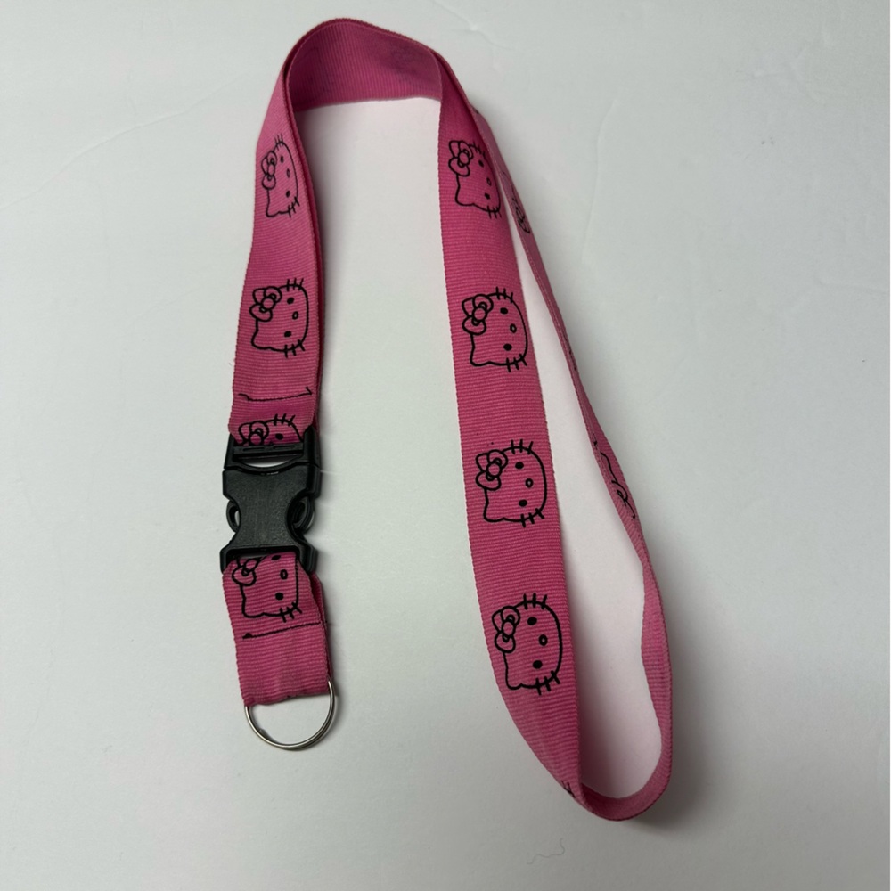 Hello Kitty pink landyard